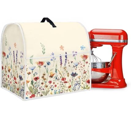 Unknown NEW large dust cover for kitchen aid with beautiful spring flower