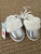 Brand new cat and Jack size 78 silver fur slip on Shoes 7 (Toddler)