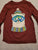 Cat & Jack Maroon long sleeve polar bear shirt 4T