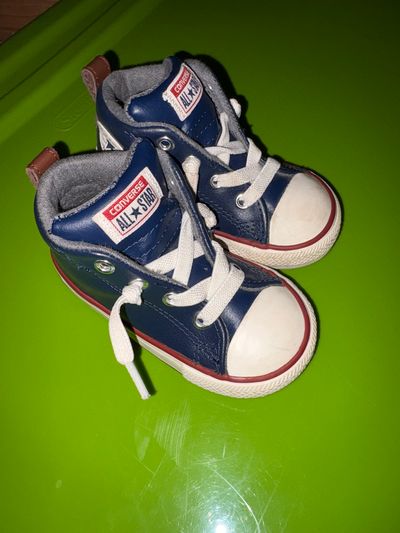 Converse High top slip on shoes 6 (Toddler)
