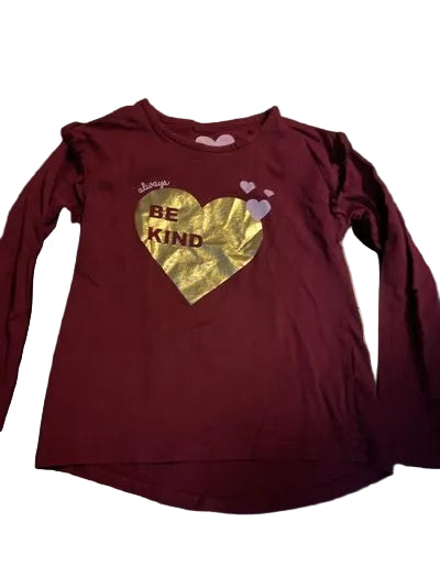 Freestyle Always be kind long sleeve shirt size 6X 6T/6