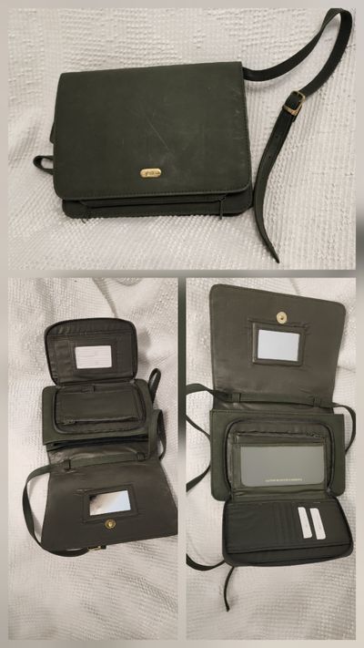KOLTER green olive purse