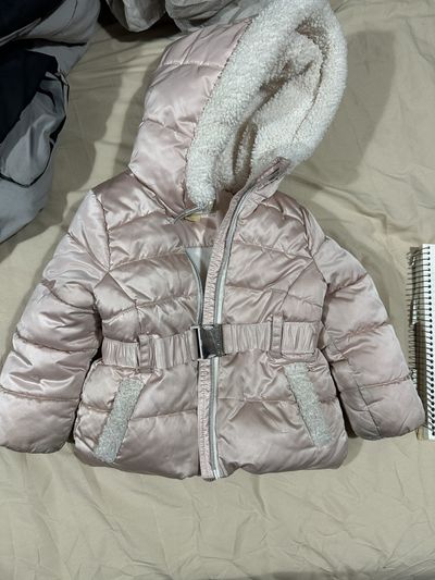 Michael Kors pink winter coat some wear/ no tears 3T