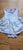 Quiltex Baby Girl multicolor polka dots Sleeveless Bodysuit Dress 6-9 Months