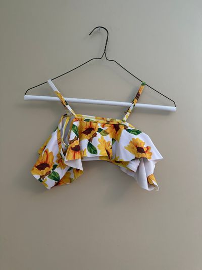 Sunflower Medium Swimsuit Top 10-12