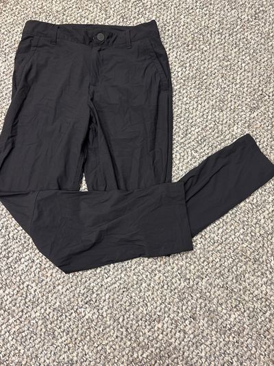 All in motion Boys black nylon button pants 10-12