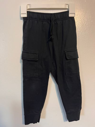 Tommy Bahama Black Cargo Sweat Pants 4T