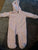 Carters Sherpa footed onesie size 6m  6 Months