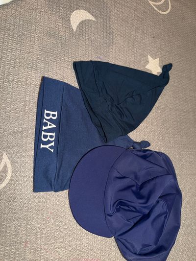 Baby hats Set of 3 baby boy hats Infant (0-2 yrs)