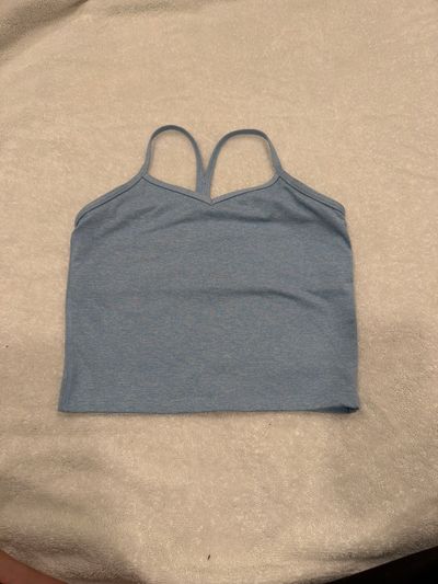 Athleta girl Cami with built in bra 10-12