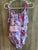 Art Class Light purple with flowers and tie swimsuit - SIZE XS 4/5 5T/5