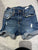 Old Navy Distressed Adjustable waist Denim Shorts  4T