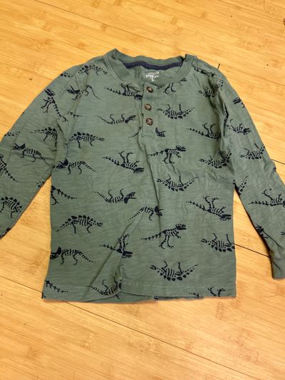 Carters Dinosaur Long Sleeve 5T/5