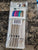 Brand New Wellness 4 stainless steel straws With cleaning brush
