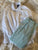 Nautica 2 piece outfit size 7 Long sleeved dress shirt and dress pant 7-8