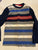 Cat and Jack size 6/7 Multicolored striped long sleeve shirt 6T/6