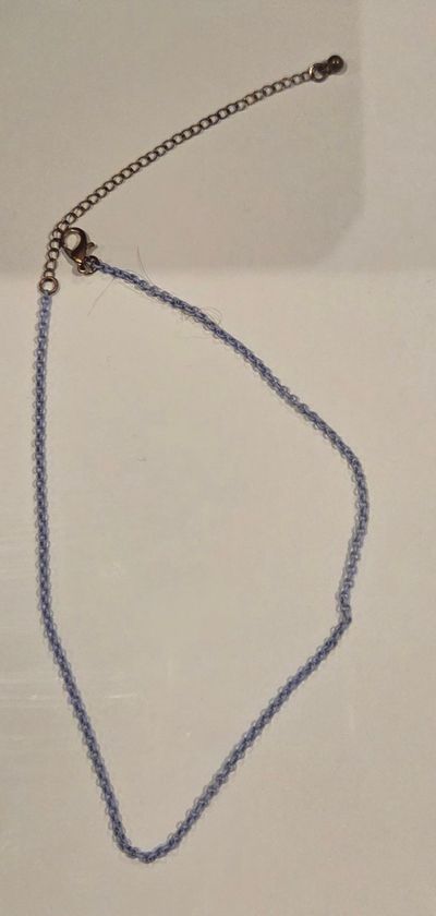 Purple Metal necklace