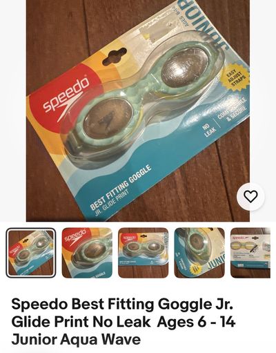 Brand new goggles speedo