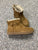 Wonder nation Tan fur boots with bow 12 (Lil' Kid)