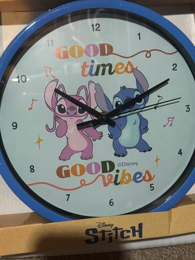 Brand New Stitch Clock Brand New Stitch Clock