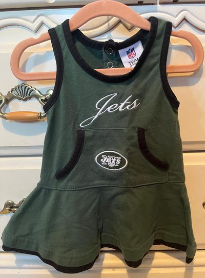 NY Jets dress Great condition.  Fun to wear to watch games with the fam 12 Months
