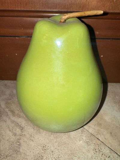 Ceramic Pear. Measuring 6 inches. So cute! Ceramic Pear. Measuring 6 inches. So cute!