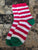 Brand New Fuzzy Socks red/white/green