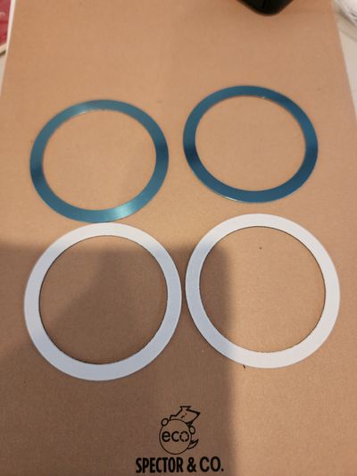 magnetic rings add MagSafe compatibility magnetic rings designed to add MagSafe compatibility to smartphon