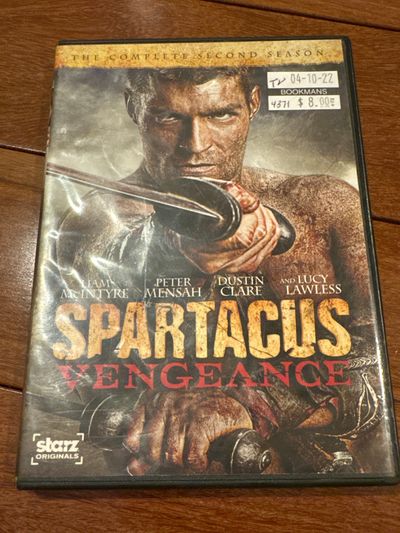 Spartacus vengeance complete second season DVD