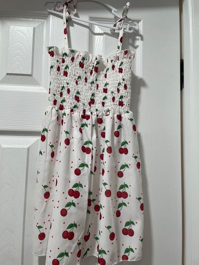 Fashion Kids Cherry spaghetti strap dress 3T