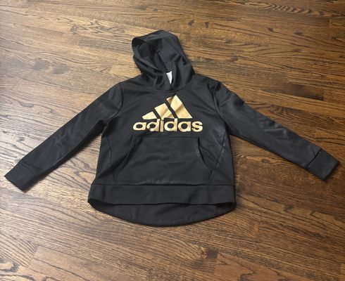 Adidas, hooded sweatshirt, size 14  14-16