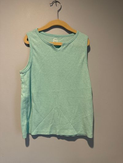 Wonder nation Aqua tank ribbed 14-16