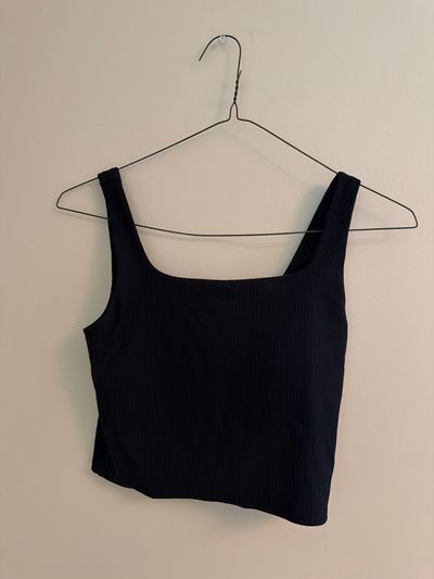 Black Athletic Tank Top Women's - S