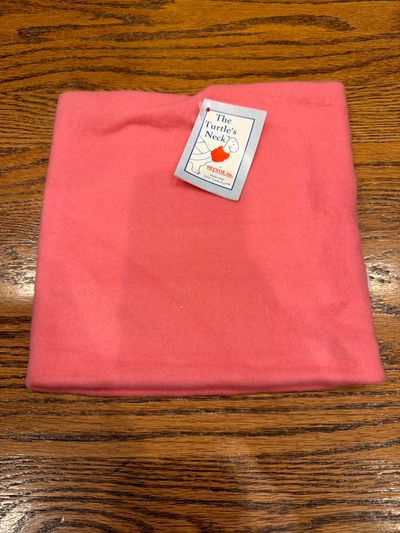 Turtle fur fleece neck warmer new with tags pink - 1 of 3