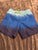 Adjustable drawstring Blue swim trunks 4T/4