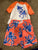 Place sport two piece bathing suit Rashguard and shorts 18-24 Months