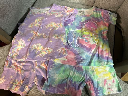 Bundles Unicorn Short Sets 18-24 Months