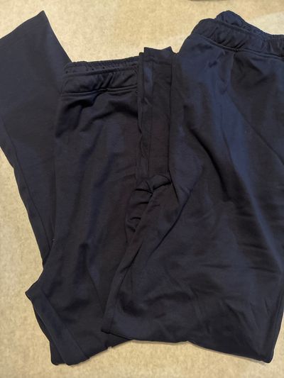 Blair size petite large brand new 2 navy blue thin sweatpants Women's - L