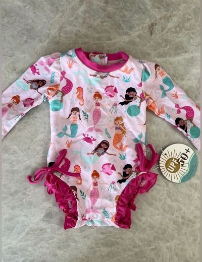 Caden lane NWT mermaid swim  0-3 Months