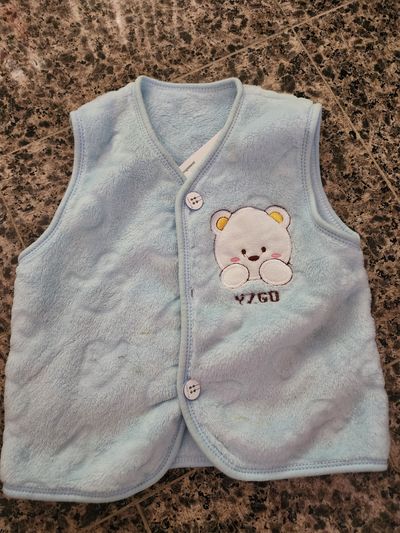 Blue vest Blue vest 12 Months
