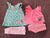 Carters Nb Dresses/tops with pants 0-3 Months