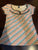 Weavers Tan dotted short sleeve shirt Women's - M