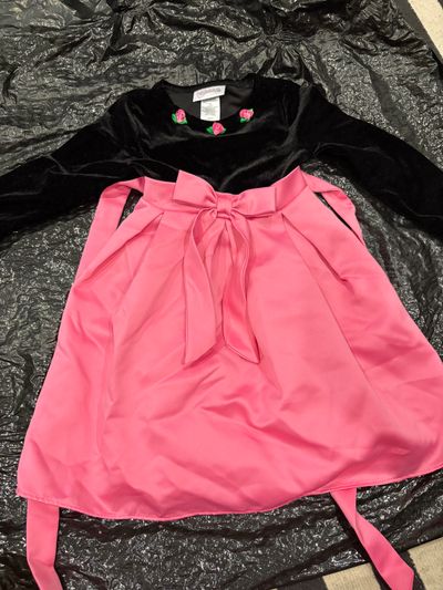 Youngland Velvet rose dress 3T