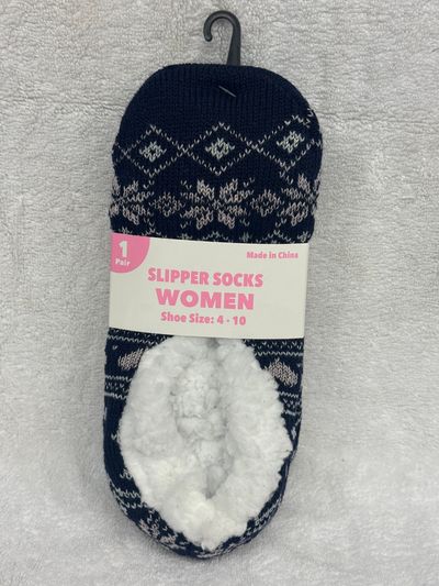 Brand New Womens Slipper Socks Shoe size 4-10 Brand New Womens Slipper Socks Shoe size 4-10 8 (Adult)