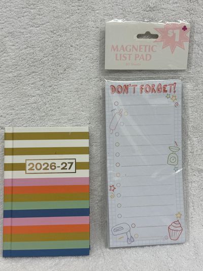 Brand New Planner and Notepad Brand New Planner and Notepad