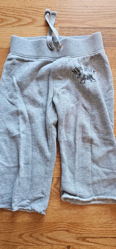 Old Navy Like new wide legs sweatpants w New York & moose prints 2T