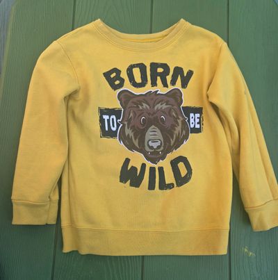 Garanimals Yellow born to be wild 5T/5