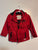 Zara Boys Red Winter Jacket with hood 4T