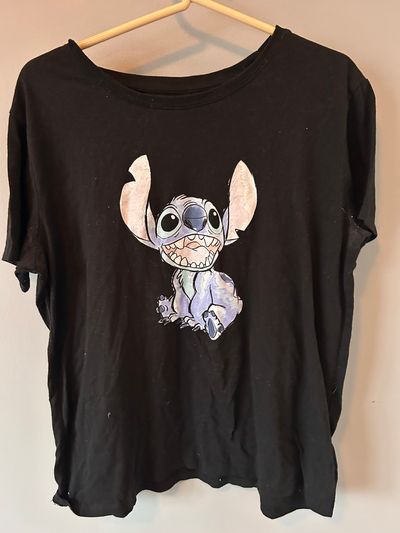 Disney Stitch- fits more like a cropped tee Women's - XXL