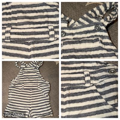 One piece Shorts overalls 6-9 Months